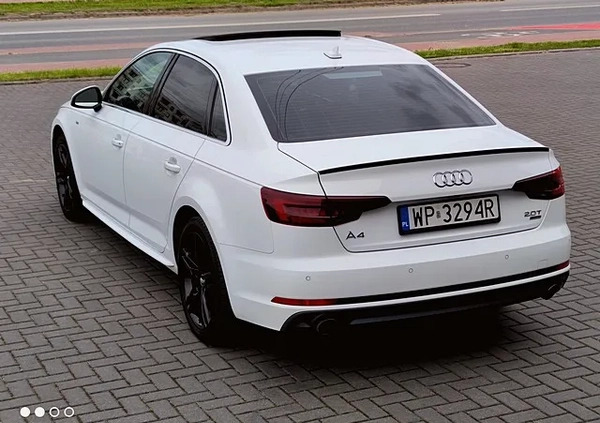 Audi A4 cena 89800 przebieg: 57000, rok produkcji 2018 z Płock małe 704